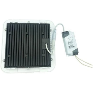 Alternative view of LED φωτιστικό οροφής 16W 220V - LED PANEL LIGHT SQUARE  WARM WHITE