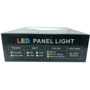 Alternative view of LED φωτιστικό οροφής 18W 220V - LED PANEL LIGHT ROUND
