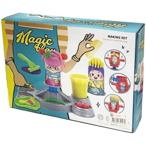 Μαγικός Πηλός Διασκεδαστικό Κουρείο - Πλαστελίνη - Σετ μοντελισμού - Magic clay