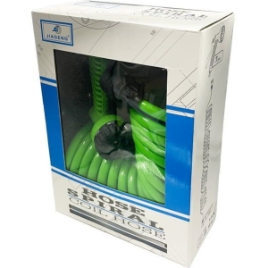 Alternative view of Jiageng Λάστιχο κήπου σπιράλ 5Μ με πιστόλι πολλαπλών λειτουργιών