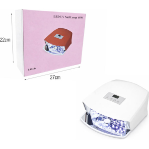 Alternative view of Λάμπα Νυχιών LED UV 48W L4824s - LED UV Nail Lamp 48W