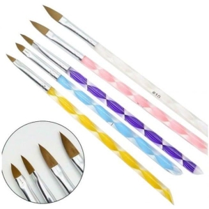 Σετ 5 Πινέλα νυχιών Nail Art