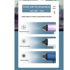 Alternative view of QIAOYANG Πιστολάκι Μαλλιών QA-T572 - Hair dryer