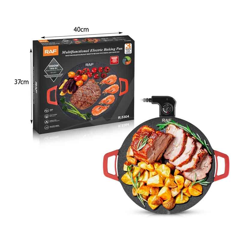 Raf R.5304 Επιτραπέζια Ηλεκτρική Ψησταριά 1800W - Electric Barbecue Machine - Image 4