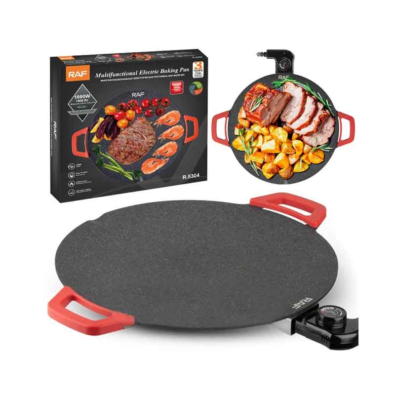 Raf R.5304 Επιτραπέζια Ηλεκτρική Ψησταριά 1800W - Electric Barbecue Machine
