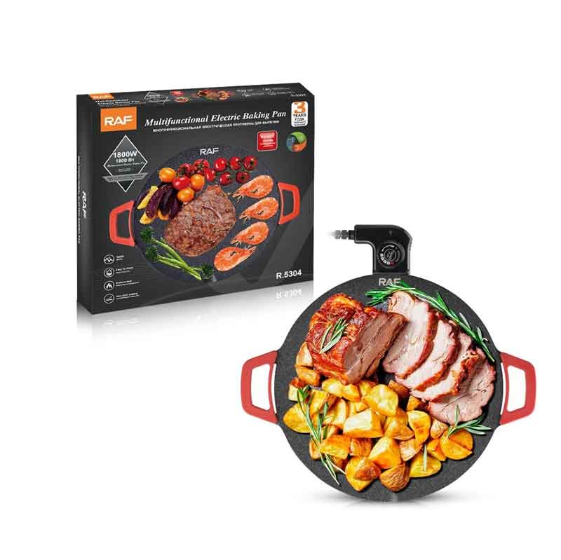 Raf R.5304 Επιτραπέζια Ηλεκτρική Ψησταριά 1800W - Electric Barbecue Machine - Image 2