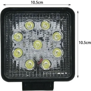 Alternative view of Προβολέας αυτοκινήτου – Car SUPER-POWER Square 27W