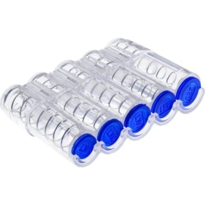 Κερματοθήκη 5 Θέσεων Διάφανη Μικρή - 5 Position Transparent Coin Holder