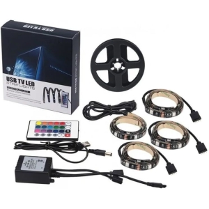 Ταινία Led για TV IP65 RGB Usb TV Led Strip Lights 5050 SMD Led 4x50cm