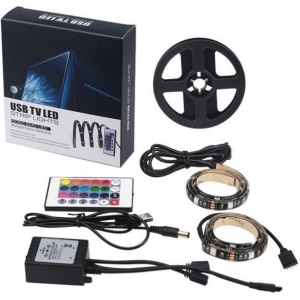 Ταινία Led για TV IP65 RGB Usb TV Led Strip Lights 5050 SMD Led 2x50cm