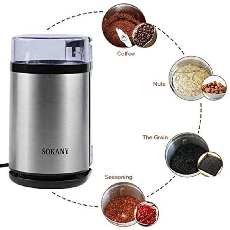 Sokany ηλεκτρικός μήλος άλεσης καφέ SM-3001S - Sokany Coffee Grinder SM-3001S - Image 3