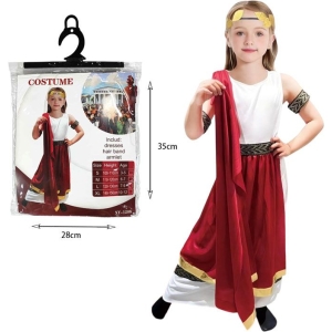 Alternative view of Αποκριάτικη Στολή Αρχαία Ελληνίδα XY-1208 - Carnival Costume Ancient Greek