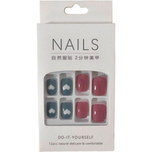 Αυτοκόλλητα νύχια σε διάφορα σχέδια - Press-on fake nails