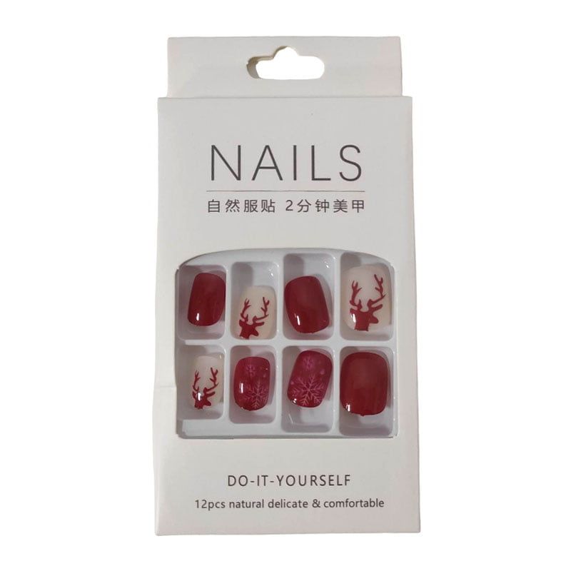 Αυτοκόλλητα νύχια σε διάφορα σχέδια - Press-on fake nails - Image 3