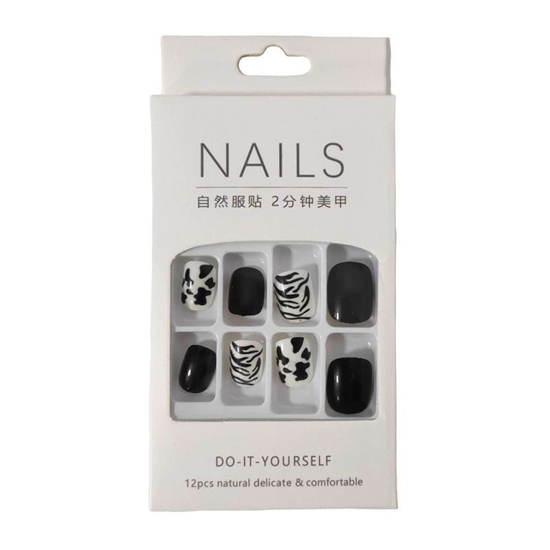 Αυτοκόλλητα νύχια σε διάφορα σχέδια - Press-on fake nails - Image 5