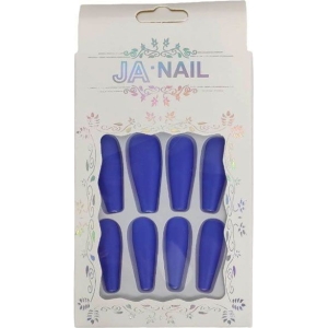 Alternative view of Αυτοκόλλητα νύχια σε διάφορα σχέδια 12 τμχ - Press-on fake nails