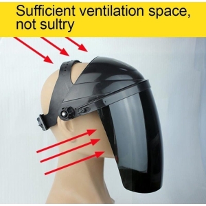 Alternative view of Προστατευτική Μάσκα Προσώπου με Ρυθμιζόμενη Ζώνη – Protective Face Shield with Adjustable Headband