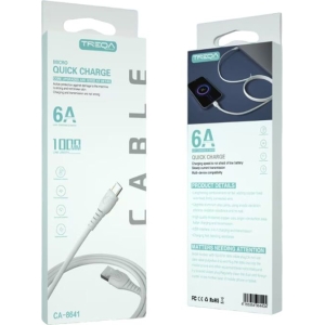 Treqa CA-8641 καλώδιο δεδομένων 1m USB σε Micro - Fast Charging Cable