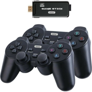 Andowl Ασύρματα χειριστήρια παιχνιδιών 2.4G Q-GS980 - Wireless Controller Gamepad with 4K Ultra HD Game Stick
