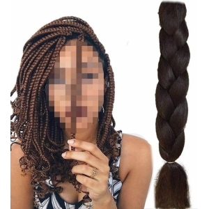 Yuan yao Μαλλιά για Ράστα καστανό σκούρο AY4 - Rasta hair