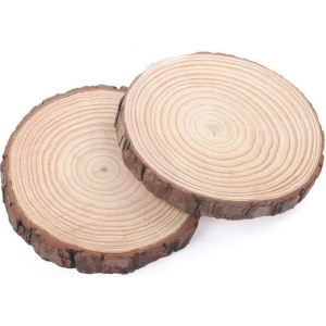 Ξύλινος διακοσμητικός κορμός 7cm 2τμχ - Wooden embellishment