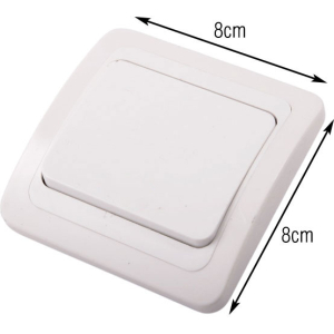 Alternative view of Songrui Διακόπτης Κουδουνιού Λευκός – Wall Bell Switch