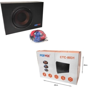 Pervoi Subwoofer Αυτοκινήτου 12V CTC-8031 - Active subwoofer
