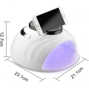 Alternative view of SOGENI Επαγγελματική Λάμπα Πολυμερισμού M5 PLUS 168w 42 Led - Nail lamp