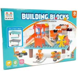 Alternative view of Ze jia toys Παιδικά τουβλάκια παζλ - Building blocks