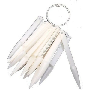 Alternative view of Δειγματολόγιο Νυχιών Μπρελόκ Στιλέτο 50τμχ - Nail sample