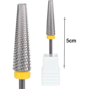 Alternative view of Φρεζάκι καρβιδίου κίτρινο - Carbide nail drill bit yellow