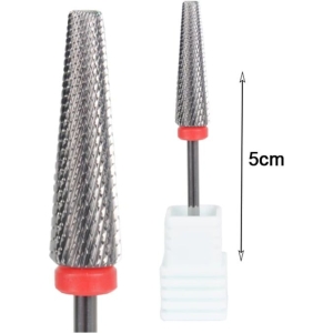 Alternative view of Φρεζάκι καρβιδίου κόκκινο - Carbide nail drill bit red