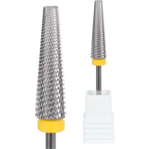 Φρεζάκι καρβιδίου κίτρινο - Carbide nail drill bit yellow