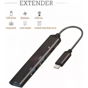 Alternative view of Original SX-38 Extender πολλαπλών Χρήσεων Lightning για iOS - Multifunctional Extender Lightning Charging