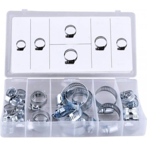 Σφιγκτήρες Inox σε 6 Μεγέθη 26τμχ- Hose Clip Assortment 26pc