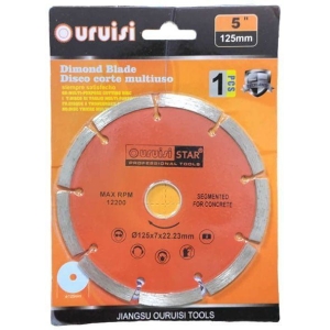 Uruisi Δίσκος κοπής διαμαντιού πολλαπλών χρήσεων 5'' 125mm Ø125x7x22.23mm - Diamond blade