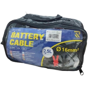 Rchang Καλώδιο εκκίνησης μπαταρίας αυτοκινήτου 12/24V 2.5m Ø16mm² W07002 - Battery Cable