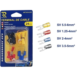 Rchang Τερματικά Καλωδίων 24τμχ W14130 - Terminal de cable
