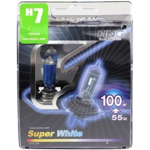 Alternative view of HNG Λάμπες Αλογόνου Τύπου Xenon 55w 12v H7 5500k 2τμχ - Halogen Lamp Super White 2pcs