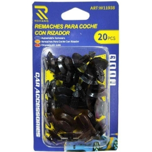 Rchang Πλαστικά Κλιπ ταπετσαρίας αυτοκινήτου 20τεμ W11938 - Plastic Car Upholstery Clips