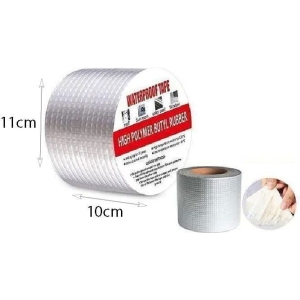 Alternative view of Αδιάβροχη μονωτική ταινία με υψηλή περιεκτικότητα σε πολυμερές βουτυλικό καουτσούκ 10cm x 5m - Waterproof tape