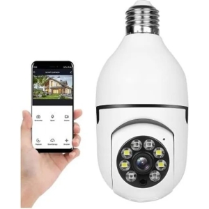 Andowl WIFI κάμερα με ντουι Ε27 4K HD Q-S805 - Light bulb camera