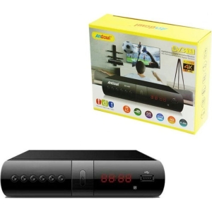 QY-H01 Andowl Αποκωδικοποιητής Ελληνικά κανάλια 4K MPEG4 HDMI & VGA - TV Decoder
