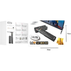 Alternative view of Andowl Αποκωδικοποιητής TV 66.PRO DVB T3 10BIT - TV 66.PRO