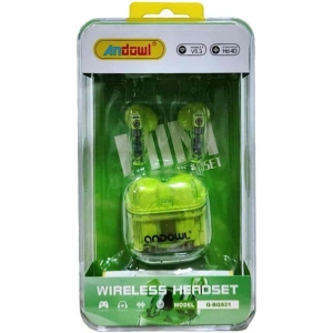 Andowl Ασύρματα ακουστικά Bluetooth με φωτισμό Q-BQS21 5.3 - Wireless bluetooth headset