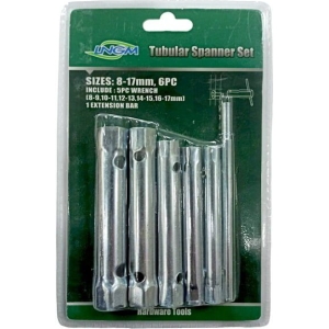 Tubular Σετ Σωληνωτά κλειδιά 6τμχ - Spanner set