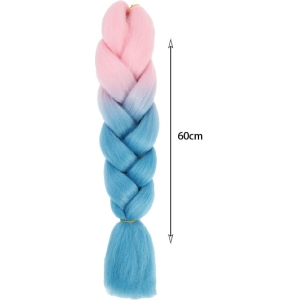 Alternative view of Yuan yao Μαλλιά για Ράστα ombre ροζ/γαλάζιο BY60 - Rasta hair