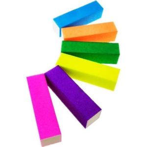 Buffer νυχιών σε διάφορα χρώματα 10τμχ - Nail Buffer 10pcs