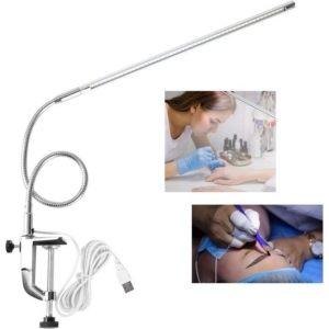 Εύκαμπτη Led Λάμπα Γραφείου με Σφιγκτήρα Στερέωσης 8-10W - Flexi LED Table Lamp