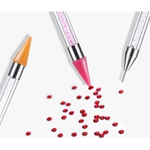 Alternative view of Στυλό Τοποθέτησης Στρας Νυχιών - Double Head Crystal Nail Art Pen